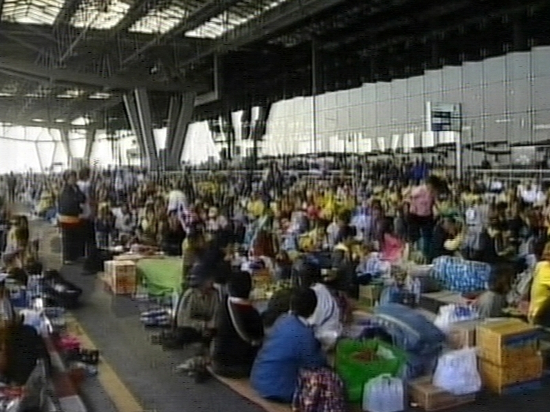 Bangkok - Protestors at Suvarnabhumi airport