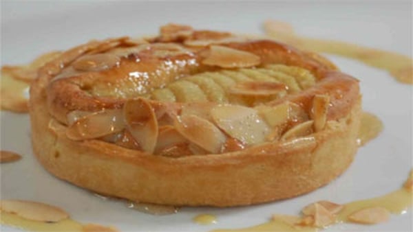 Warm Pear and Almond Tart