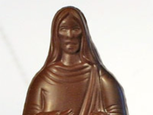 Chocolate Jesus - Churches took a bite out of one man's business plan - Photo: goldjesus.com