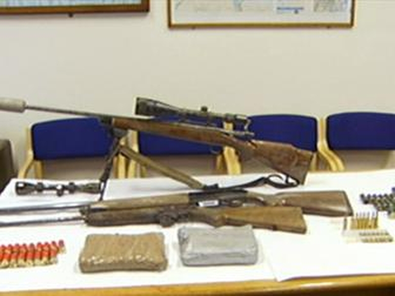 Arms haul - Searches carried out in Limerick
