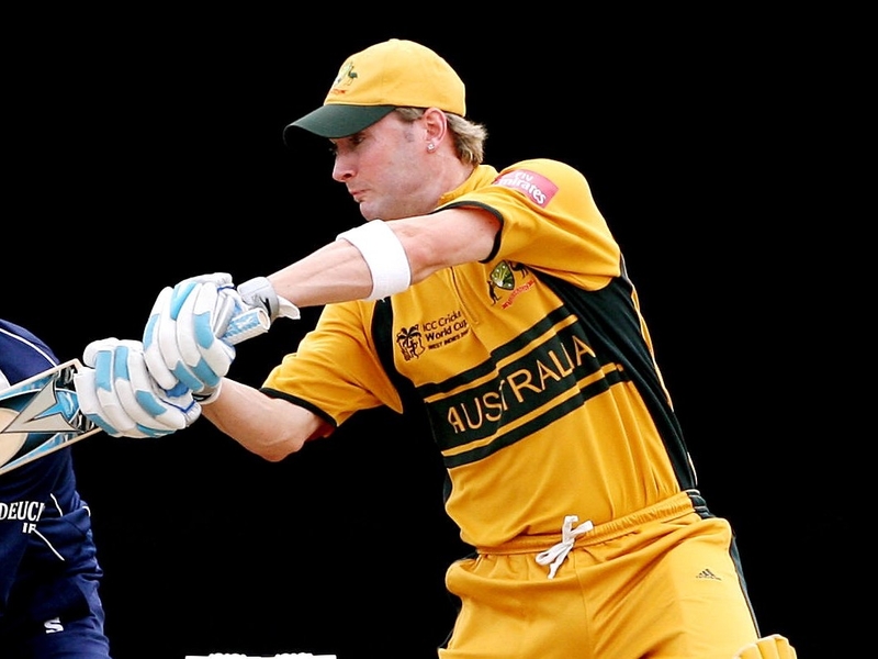 Michael Clarke's side eased past the West Indies' total in less than 12 overs