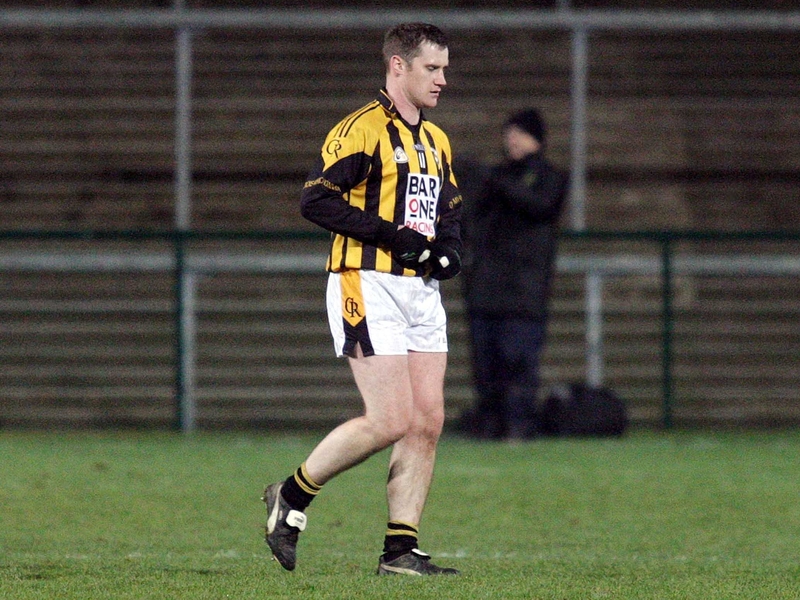 John McEntee in the famous Crossmaglen colours