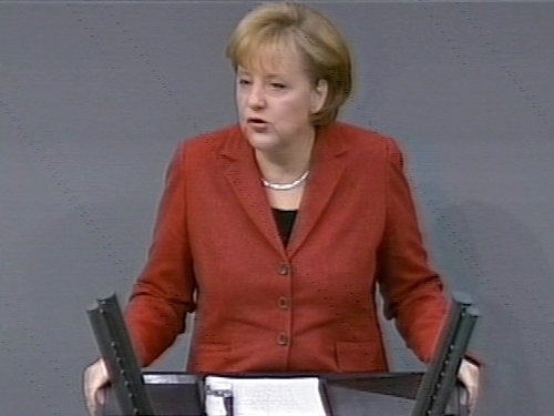 Angela Merkel - Deal with coalition partners