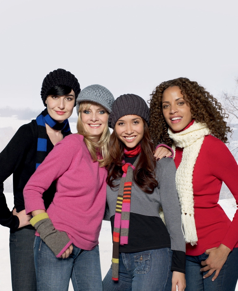Marks and Spencer ad with Erin O'Connor, Twiggy, Myleene Klass and Noemie Lenoir