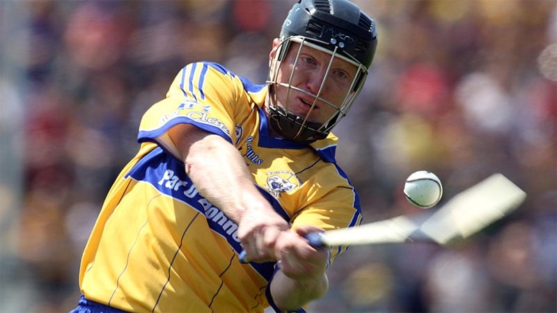 Niall Gilligan scored three points for Clare in the 1999 Munster final