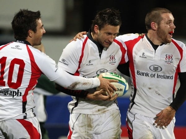 Simon Danielli replaces Mark McCrea on the left wing for Ulster