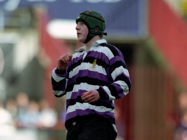 David McAllister could only muster three points for Terenure College