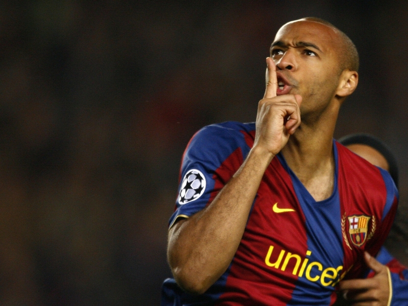 Thierry Henry scored twice but gave away a penalty in this fantastic encounter