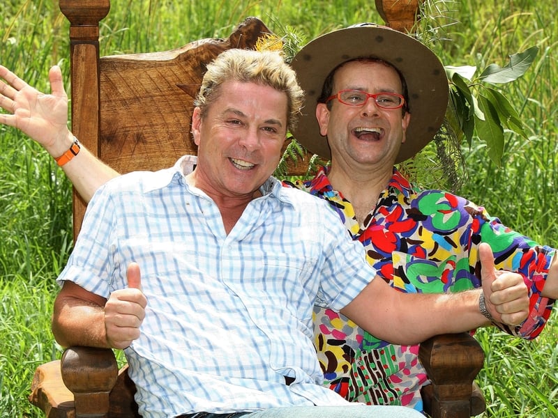 David Van Day pictured with Timmy Mallett