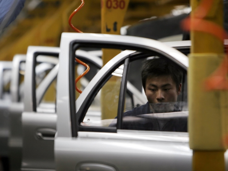 Chinese production - Growth accelerating