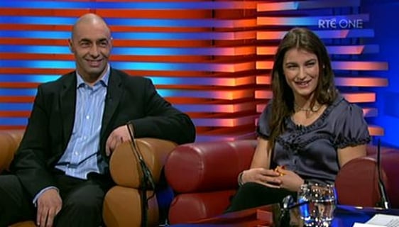 Peter and Katie Taylor on The Late Late Show, 2008