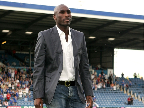 Sol Campbell was the subject of racist and homophobic chanting