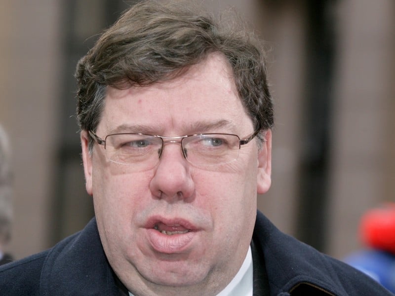 Brian Cowen - Talks at Government Buildings