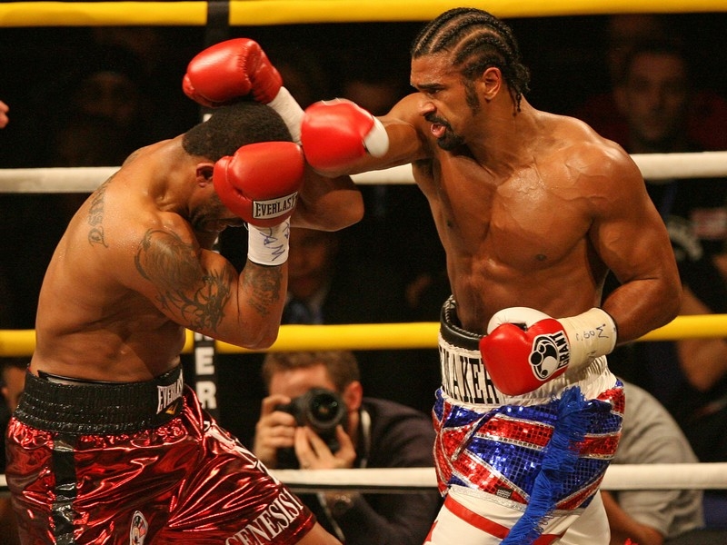 David Haye stopped Monte Barrett in five rounds last month
