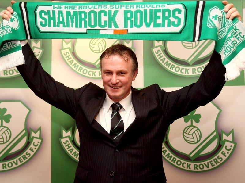 Michael O'Neill is the new manager of Shamrock Rovers