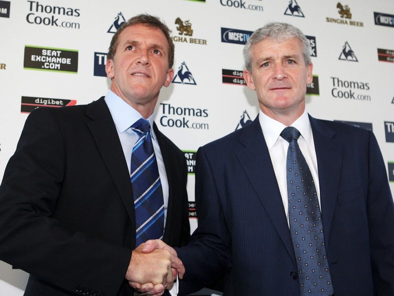 Garry Cook and Mark Hughes look to have signed Roque Santa Cruz