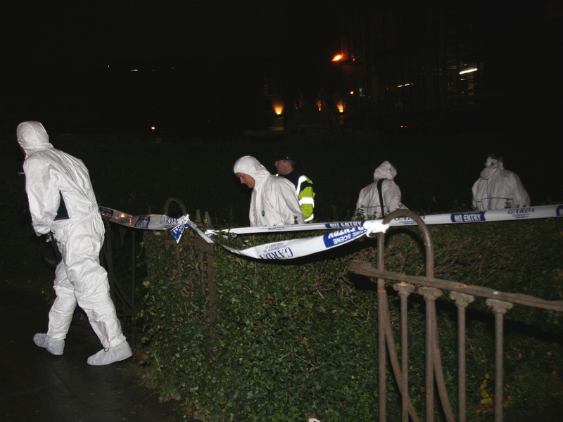 Ranelagh - Gardaí from the technical bureau examined the scene - (Pic: Lindsay Campbell)