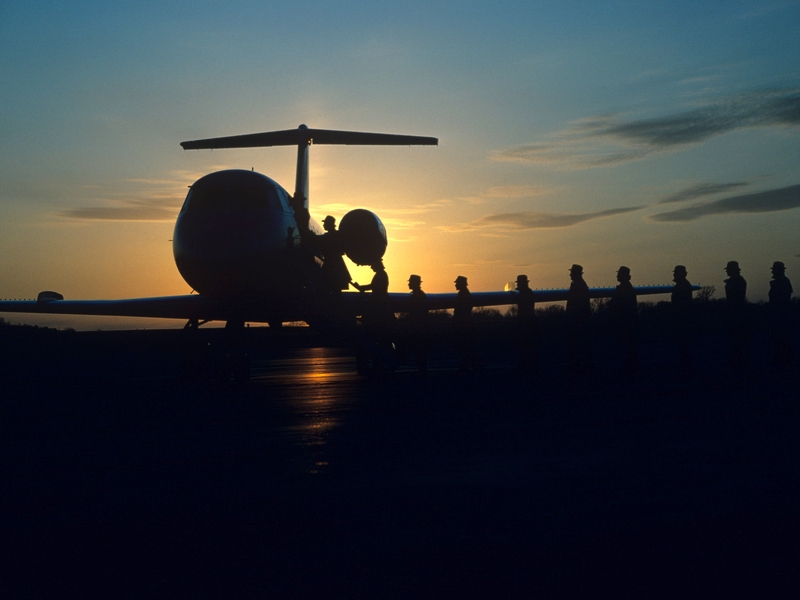 Westchester, NY - This small airport near Manhattan hosts a number of private flights