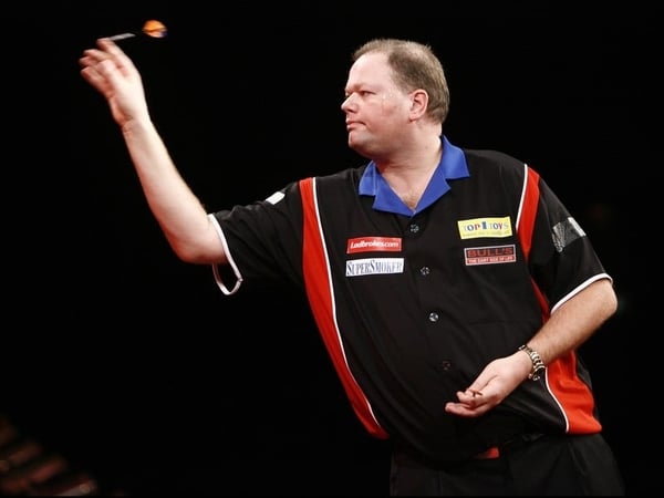 Raymond van Barneveld was in scintillating form at Ally Pally