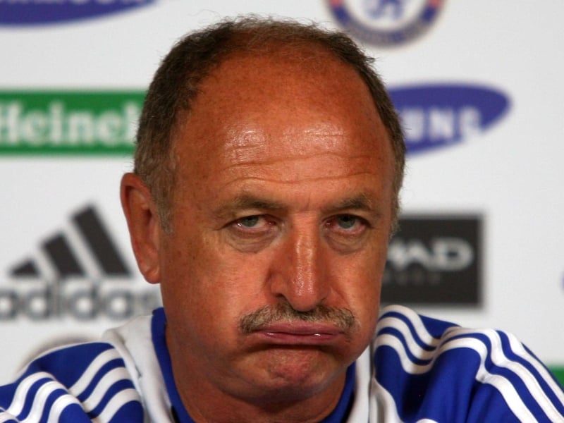 Felipe Scolari's Chelsea have now dropped to fourth in the Premier League