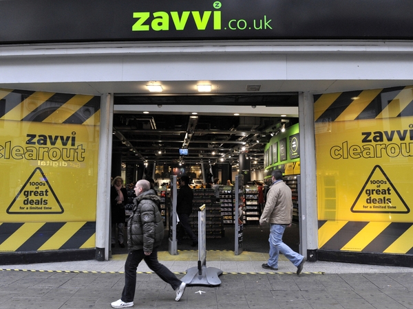Zavvi - Irish stores not affected