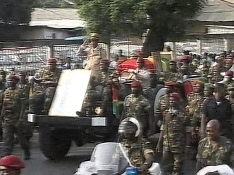 President Lansana Conte - Funeral held on 26 December