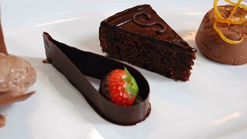 There'll be requests for encores from this dessert from it's name alone! Chocolate Symphony: indulgence at its best.