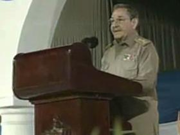 Raul Castro - Marked the 50th anniversary at a ceremony in Santiago