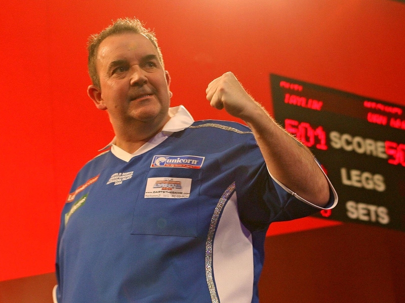 Phil 'The Power' Taylor is on course for a 10th World Matchplay title