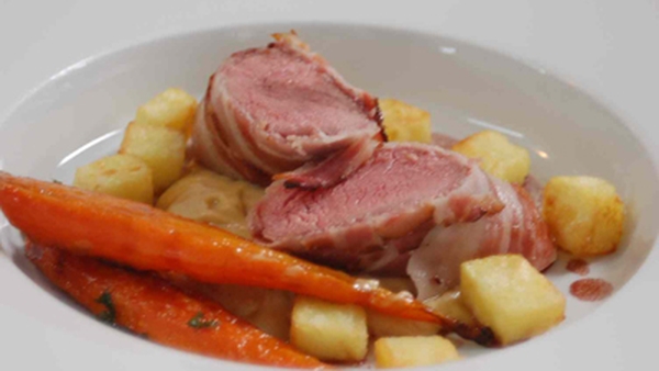 Noisette Of Roasted Connemara Lamb Wrapped In Panc