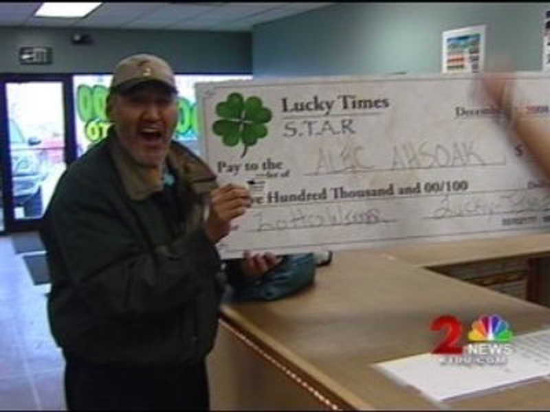 Alec Ahsoak - An ironic lottery winner - Photo: KTUU