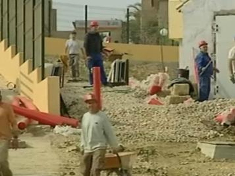 Spanish construction sector - Hit hard by joblessness