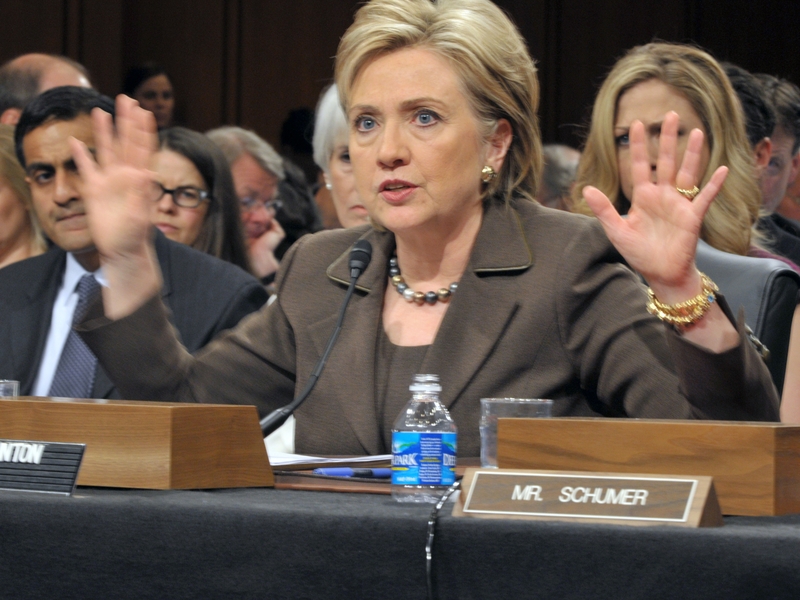 Hillary Clinton - At a US Senate confirmation hearing