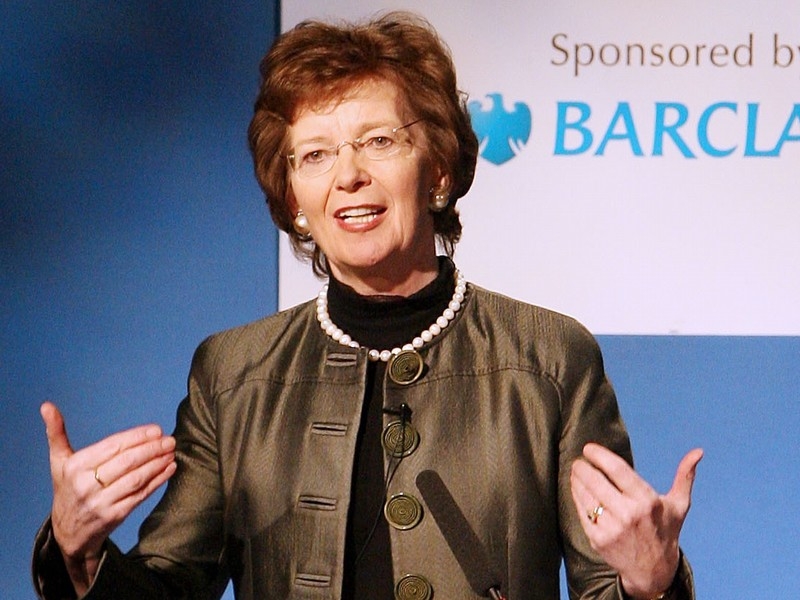 Mary Robinson - Succeeds South African Arthur Chaskalson