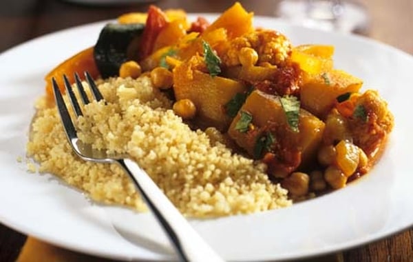 Butternut Squash, Red Split Lentil Stew