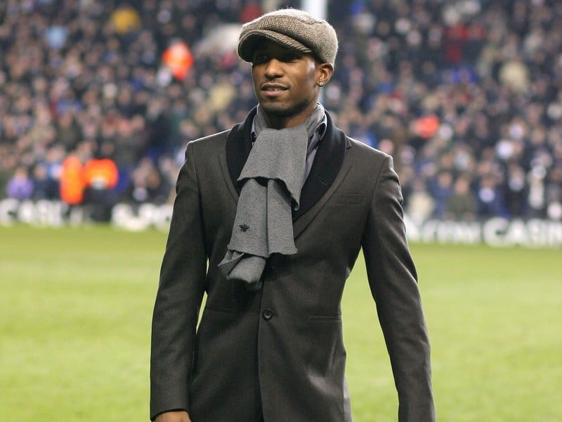 Jermain Defoe was eligible to line out for Tottenham against Burnley