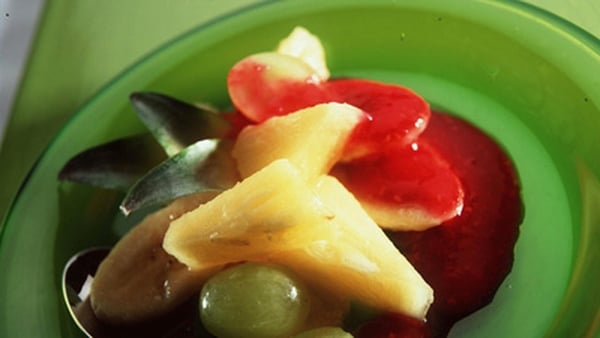 Honey Roasted Fruit Salad