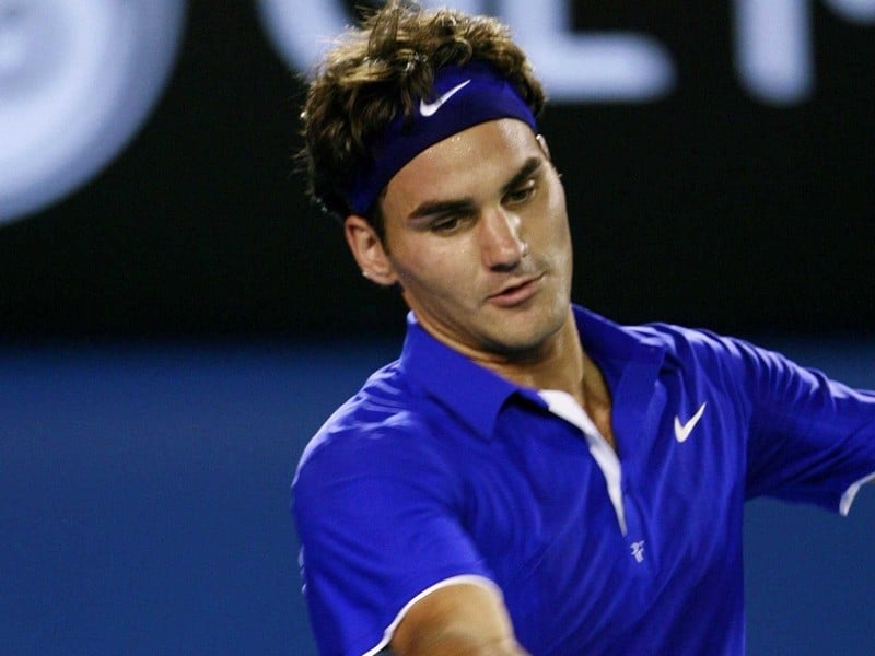 Roger Federer was hardly recognisable as the player who struggled past Tomas Berdych in five sets last time out
