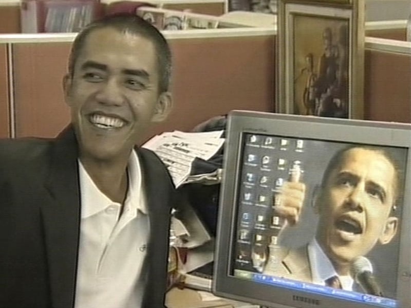 Ilham Anas - Has done TV advert as Obama