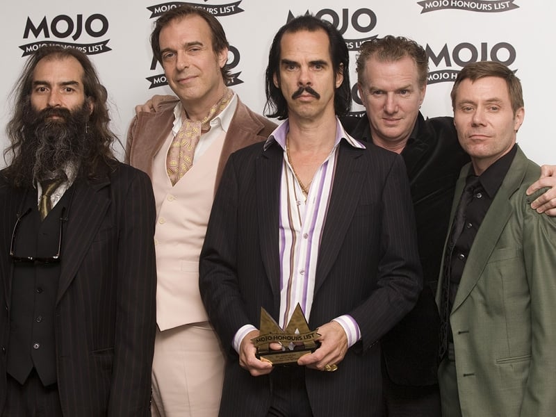 Harvey (second right) - "I am leaving the band as it experiences one of its many peaks"