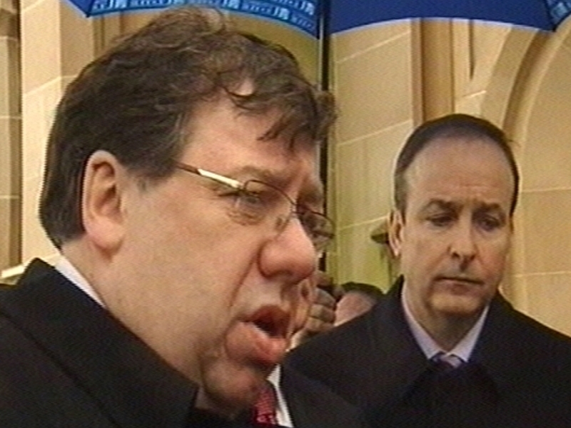 Brian Cowen - Tax changes will be needed in medium term