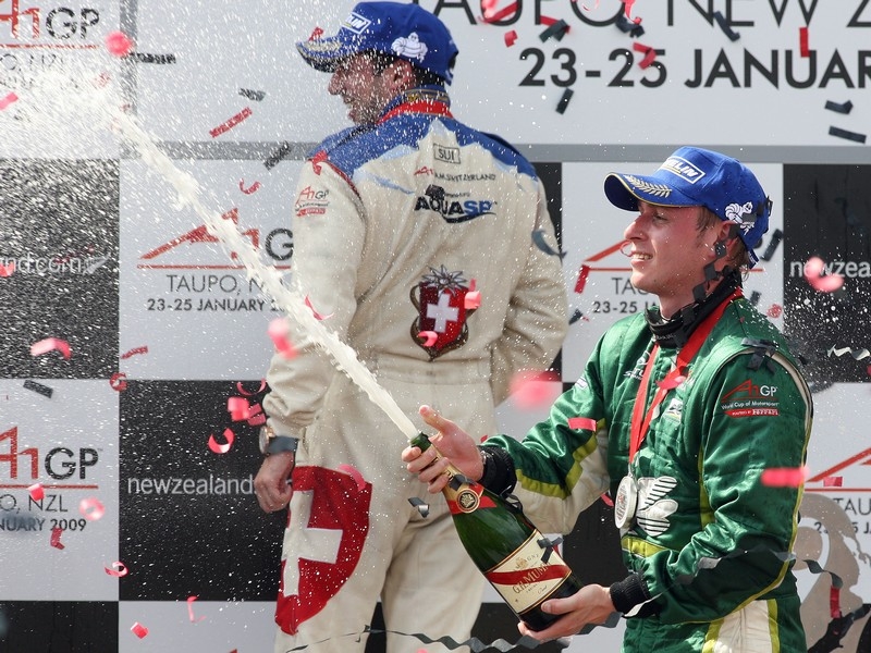 Adam Carroll will be hoping for more podium success on Sunday