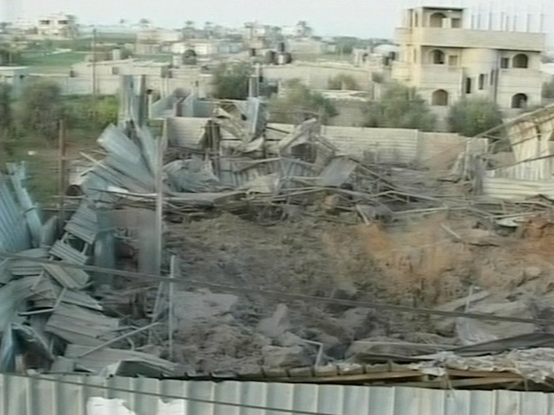 Rafah - Israeli air strike