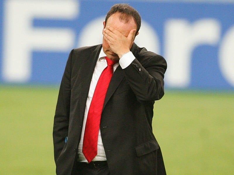 Even Rafa Benitez can't hide from the reality of the current financial crisis