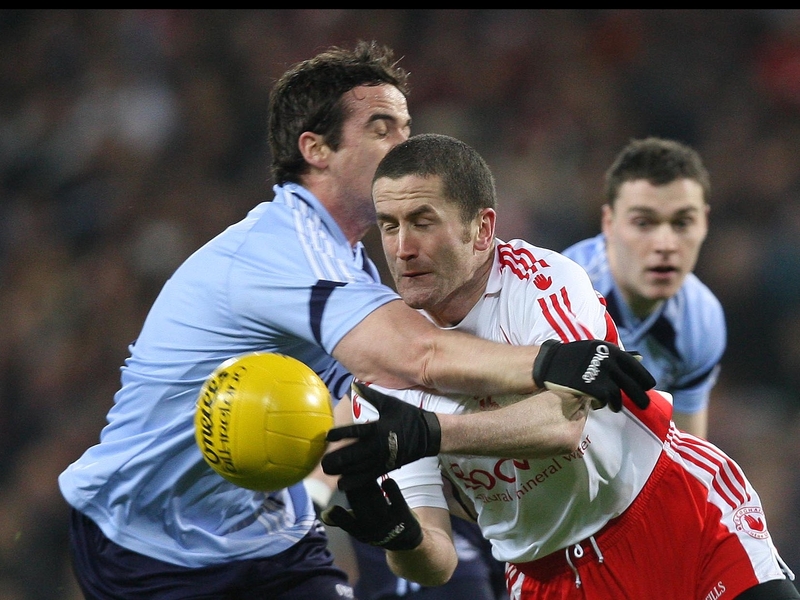 Stephen O'Neill was in fine form for All-Ireland champions Tyrone as they beat Dublin at Croke Park