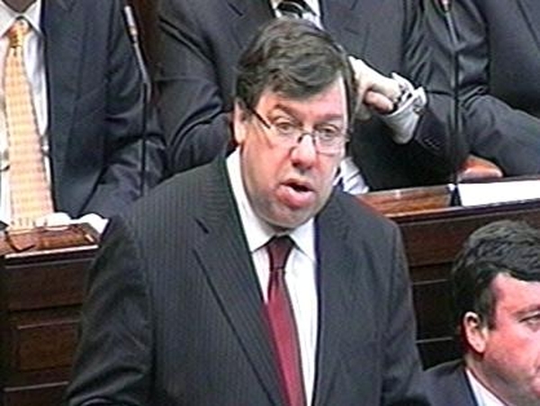 Brian Cowen - Statement on crisis