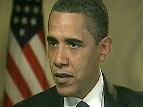 Barack Obama - US President warning on huge stimulus plan
