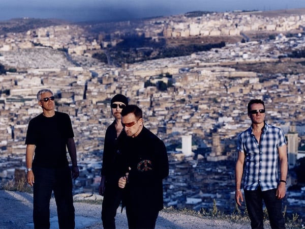 U2 - Tour begins on Tuesday night