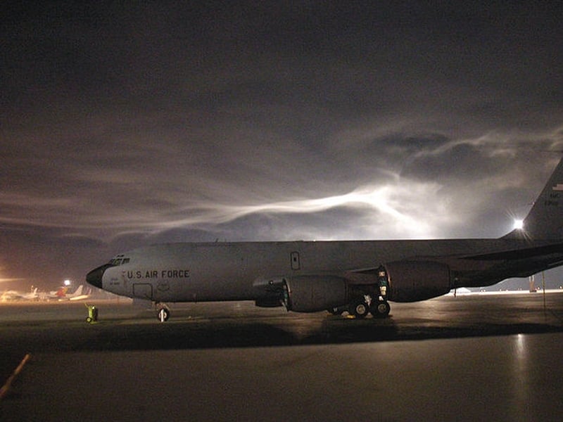 Manas Air Base - Staging post for US forces