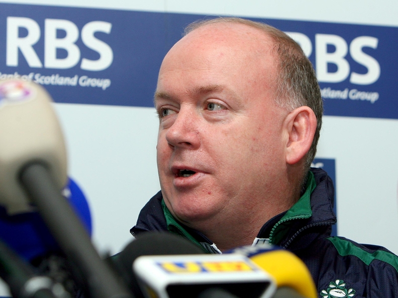 Ireland coach Declan Kidney has made nine changes for Sunday's clash with Georgia